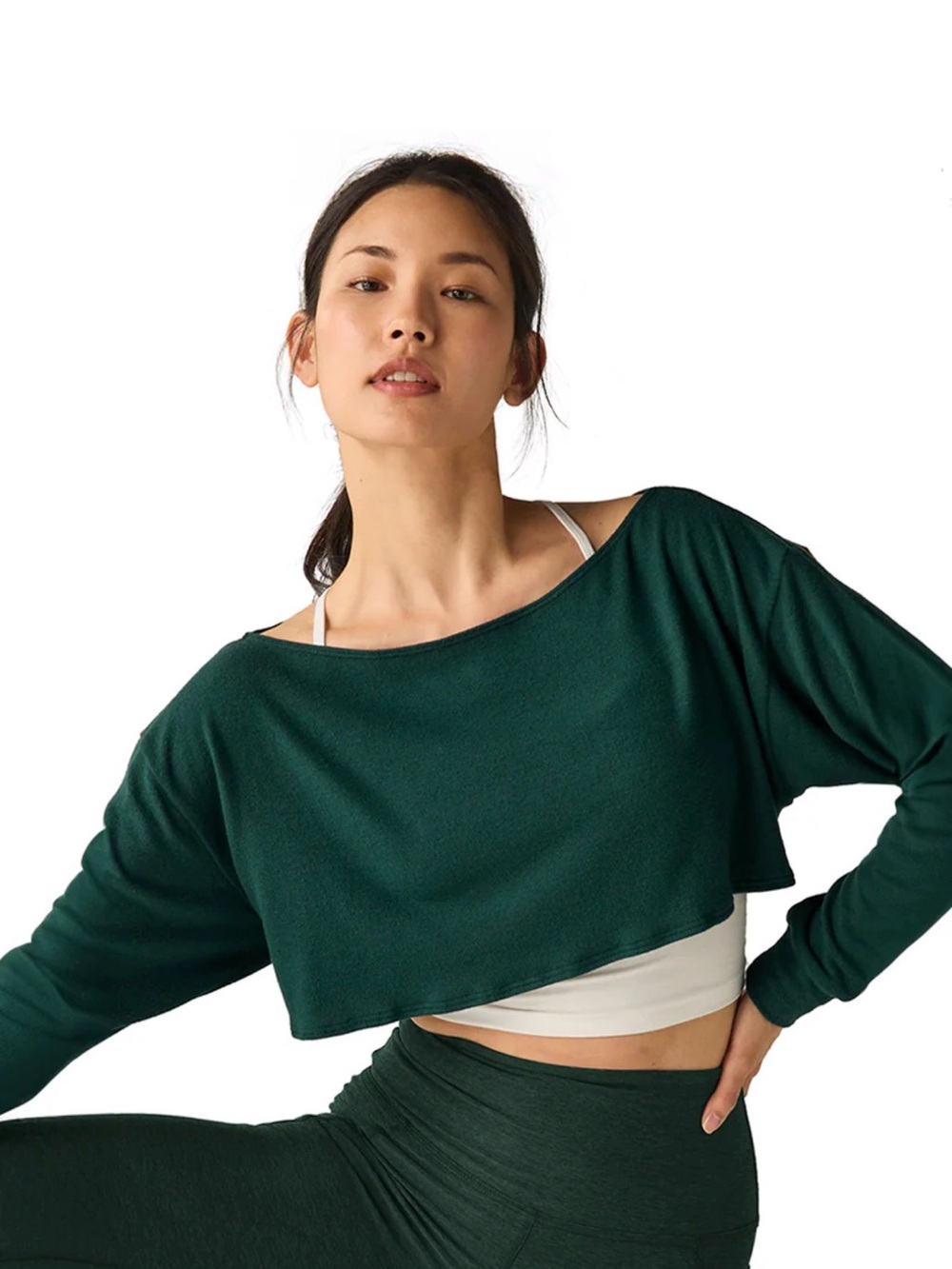 Beyond Yoga Duet 2-Way Convertible Shrug - Picture 3 of 7